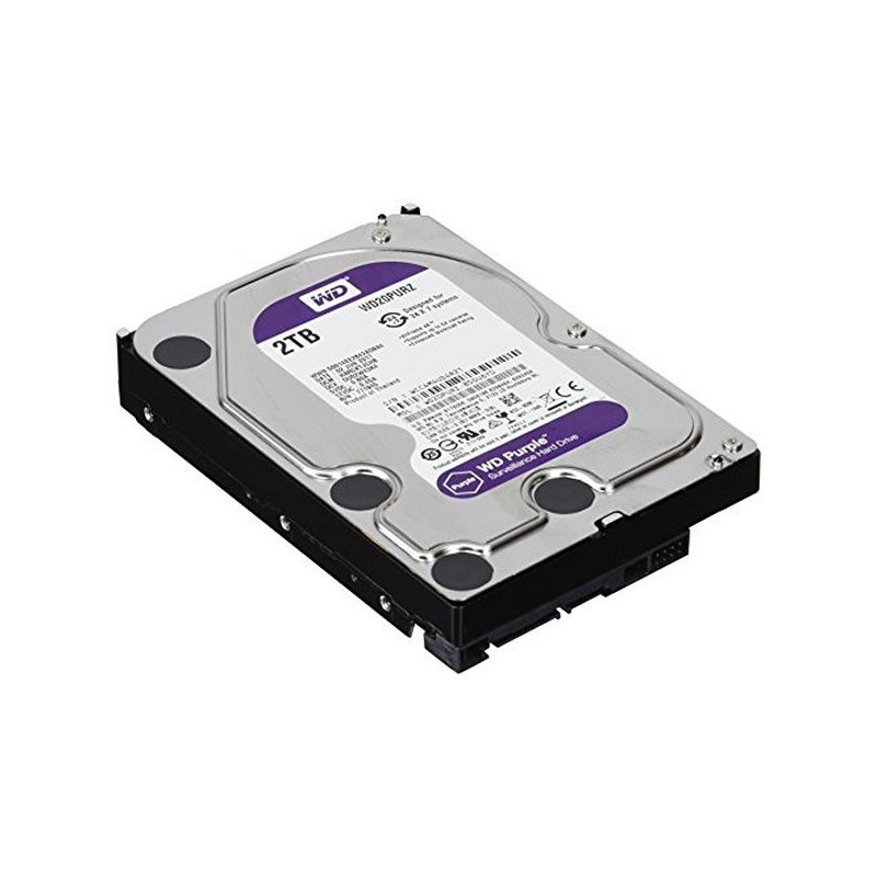 WESTERN DIGITAL WD20PURZ HARD DISK 2TB SERIE PURPLE INDICATO PER ...