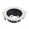 OPTONICA Spotlight Fixture Aluminium White/Black Max 35W 2013