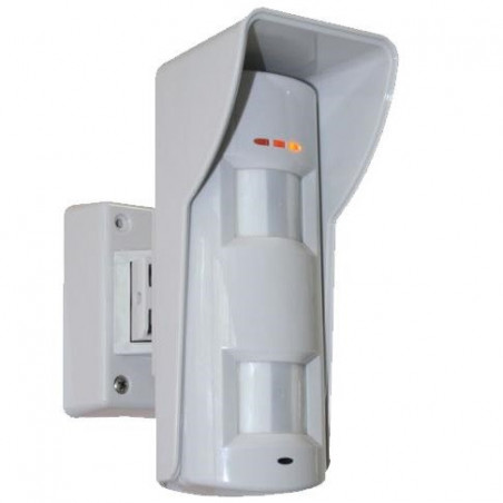 PYRONIX RILEVATORE DA ESTERNO FILARE TRIPLA TECNOLOGIA ANTI MASCHERAMENTO INCLUDE TEST BAZZER XDH10TTAM