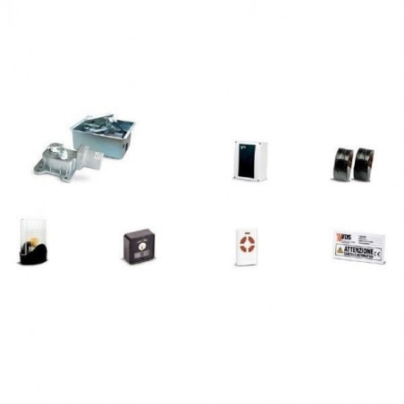 VDS KIT UNDER V 2 ANTE PER CANCELLI A BATTENTI FINO A 5 mt, 24 V 121994-2