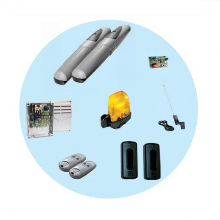 CAME KIT AUTOMAZIONE PER CANCELLI A BATTENTE AXO FINO A 3 METRI 001U7336